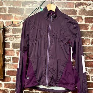Lululemon Purple Full-Zip Running Jacket